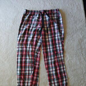Victoria's Secret Size M Long, Used, Black & Red Plaid